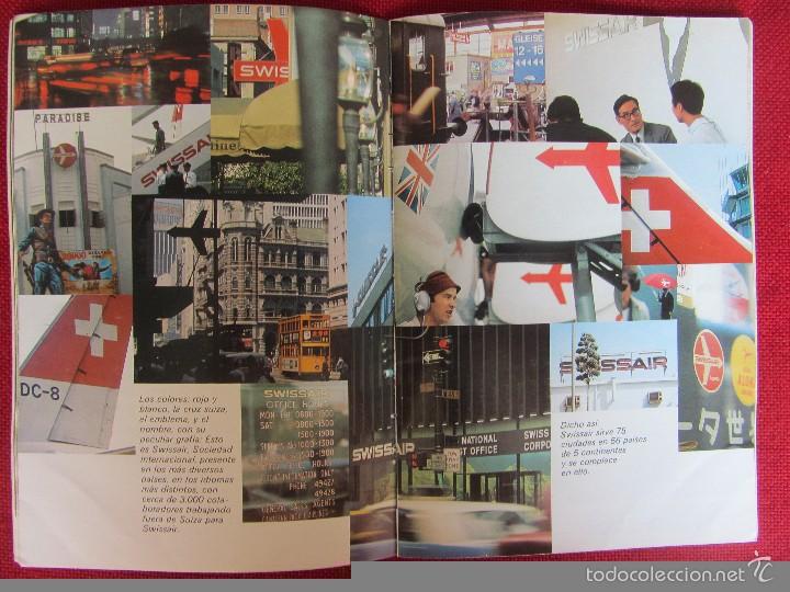 L&iacute;neas de navegaci&oacute;n: PUBLICIDAD SWISSAIR - Foto 3