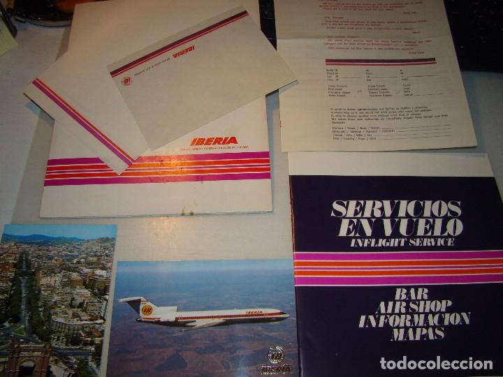 L&iacute;neas de navegaci&oacute;n: IBERIA - Antiguos documentos y postales - Foto 1