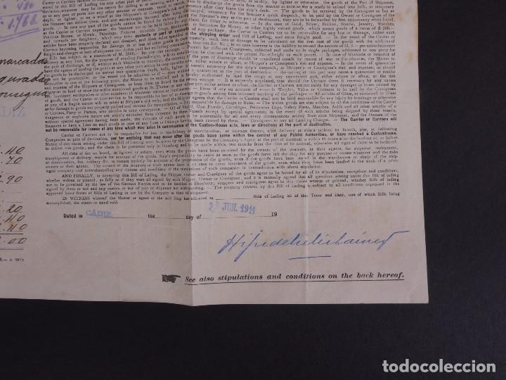 L&iacute;neas de navegaci&oacute;n: HAMBURG-AMERICAN LINE 1911 - Foto 3