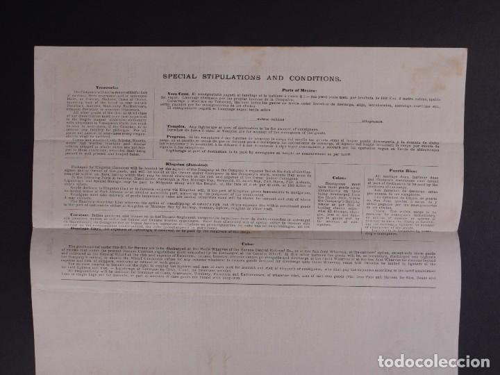 L&iacute;neas de navegaci&oacute;n: HAMBURG-AMERICAN LINE 1911 - Foto 4