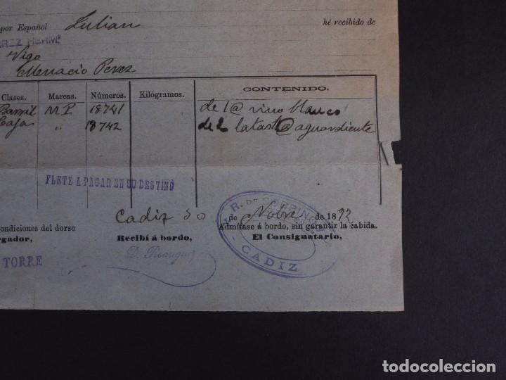 L&iacute;neas de navegaci&oacute;n: VAPORES ANSELMO 1892 - Foto 3