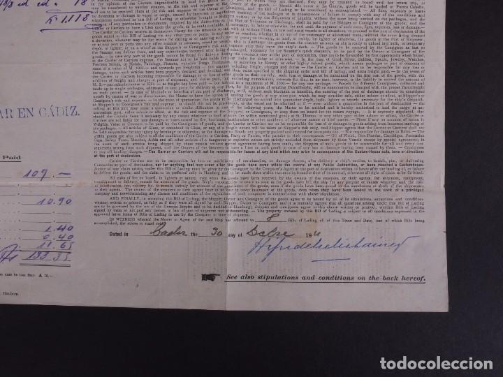 L&iacute;neas de navegaci&oacute;n: HAMBURG-AMERICAN LINE 1911 - Foto 3