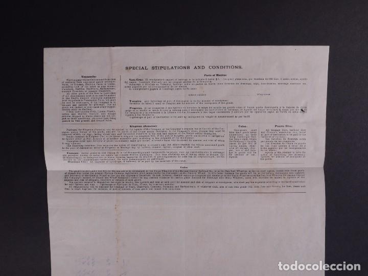 L&iacute;neas de navegaci&oacute;n: HAMBURG-AMERICAN LINE 1911 - Foto 4