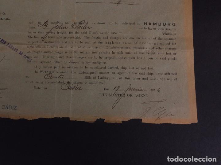 L&iacute;neas de navegaci&oacute;n: A.C. DE FREITAS & CO 1896 - Foto 3