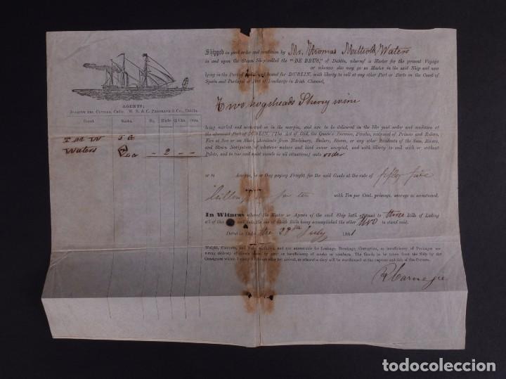 L&iacute;neas de navegaci&oacute;n: AGENTS JOAQU&Iacute;N DEL CUVILLO, C&Aacute;DIZ 1861 - Foto 1