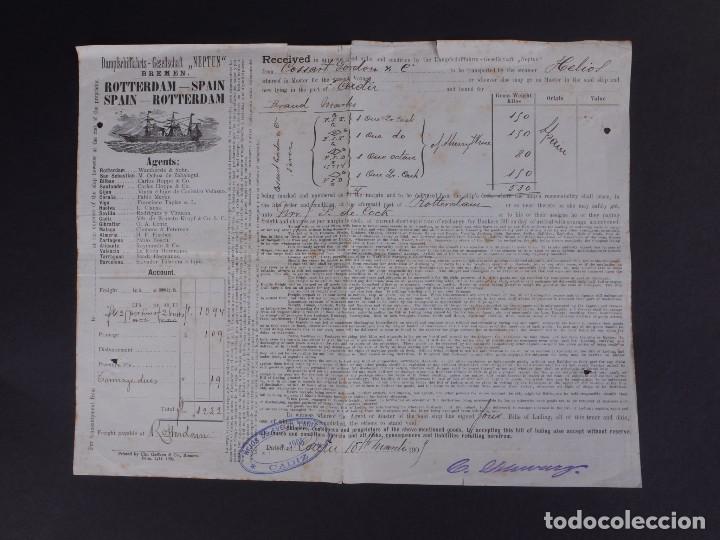 L&iacute;neas de navegaci&oacute;n: CIA DAMPFSCHIFFFAHRTS-GESELLSCHAFT NEPTUN 1905 - Foto 1
