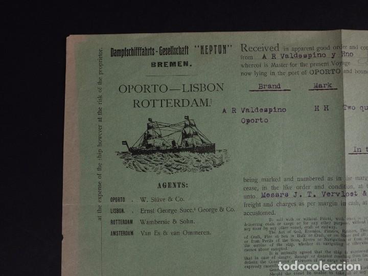 L&iacute;neas de navegaci&oacute;n: CIA DAMPFSCHIFFFAHRTS-GESELLSCHAFT NEPTUN 1910 - Foto 2