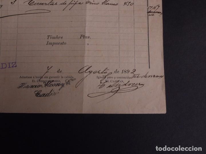 L&iacute;neas de navegaci&oacute;n: CIA DE NAVEGACI&Oacute;N ESPALIU Y COMPA&Ntilde;&Iacute;A 1892 - Foto 3