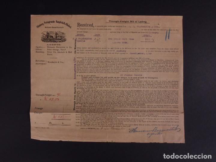 L&iacute;neas de navegaci&oacute;n: OLDEMBURG-PORTUGIESISCHE 1910 - Foto 1