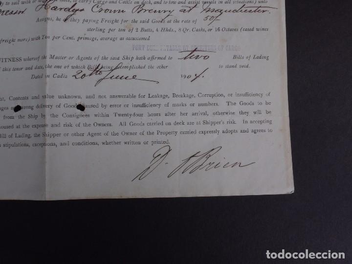 L&iacute;neas de navegaci&oacute;n: PALGRAVE, NURPHY & CO 1904 - Foto 3