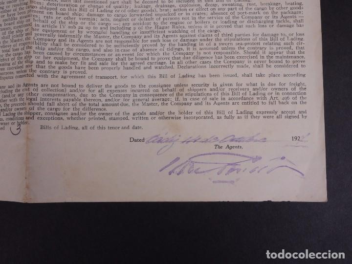 L&iacute;neas de navegaci&oacute;n: STEASMHIP COMPANIES 1927 - Foto 3