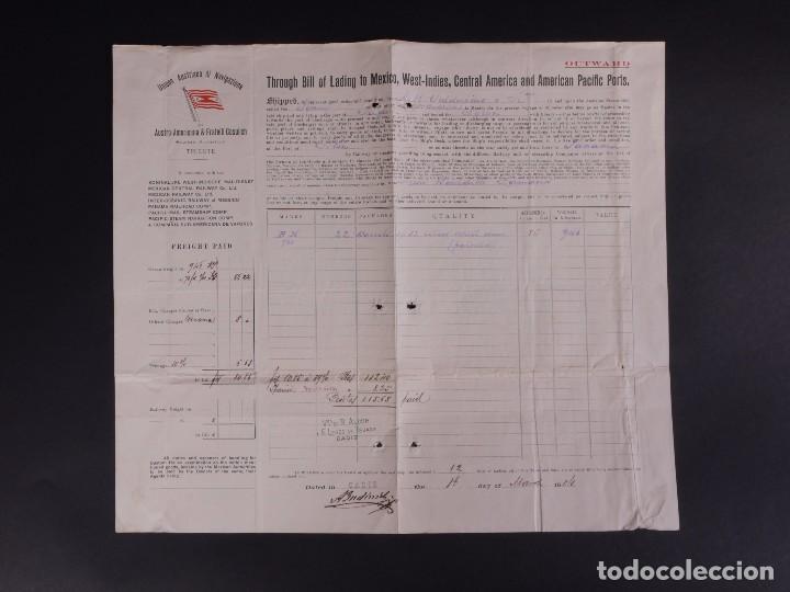 L&iacute;neas de navegaci&oacute;n: UNI&Oacute;N AUSTRIACA DI NAVIGAZIONE 1904 - Foto 1