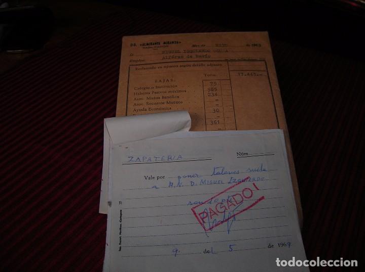 L&iacute;neas de navegaci&oacute;n: Sobre de Alferez de Navio,a&ntilde;o 1969 - Foto 3