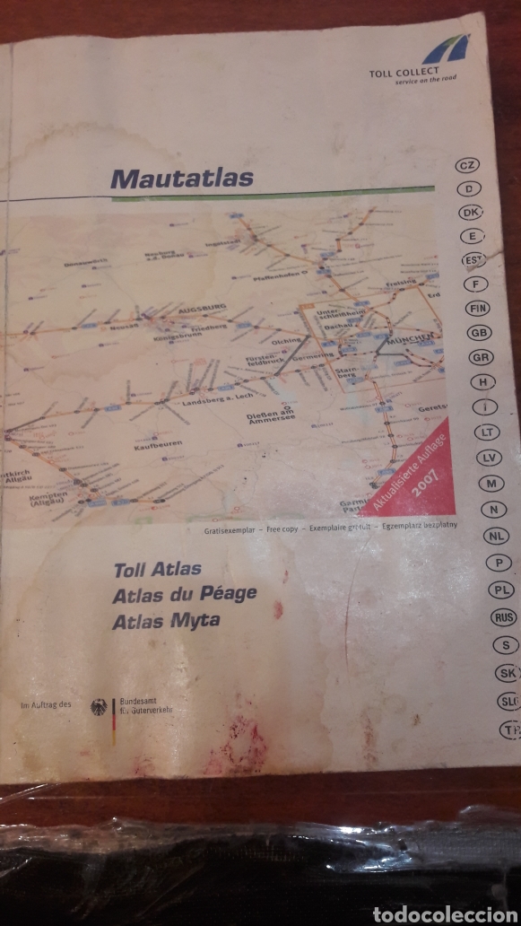 L&iacute;neas de navegaci&oacute;n: Atlas Mautatlas Aleman - Foto 1