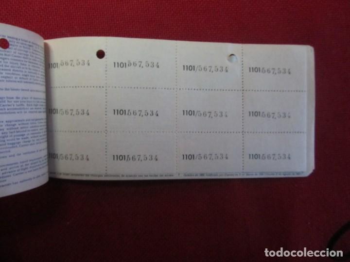 L&iacute;neas de navegaci&oacute;n: BILLETE DE PASAJE AVIACI&Oacute;N Y COMERCIO 1954 - Foto 2