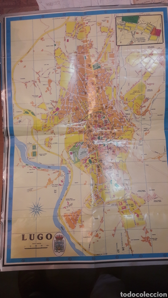 L&iacute;neas de navegaci&oacute;n: Lugo mapa publicitario - Foto 1