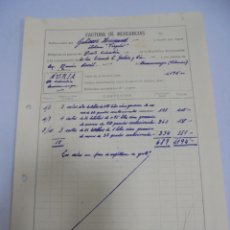 Líneas de navegación: FACTURA DE MERCANCIAS. VAPOR ITALIANO COLOMBO. CADIZ DESTINO BUCARAMANGA, COLOMBIA. 1930. Lote 145056354