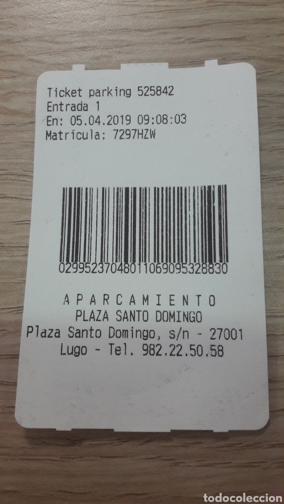 L&iacute;neas de navegaci&oacute;n: Ticket aparcamiento Lugo - Foto 1