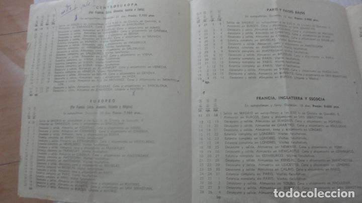 L&iacute;neas de navegaci&oacute;n: CRUCEROS VERANO 1961. SEU. - Foto 2