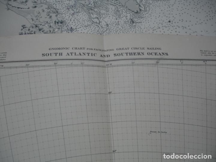 L&iacute;neas de navegaci&oacute;n: carta n&aacute;utica Atl&aacute;ntico Sur - Foto 2