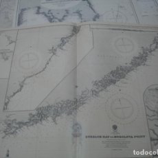 Linee di navigazione: CARTA NÁUTICA AÑOS 40-60 COSTA JAPONESA