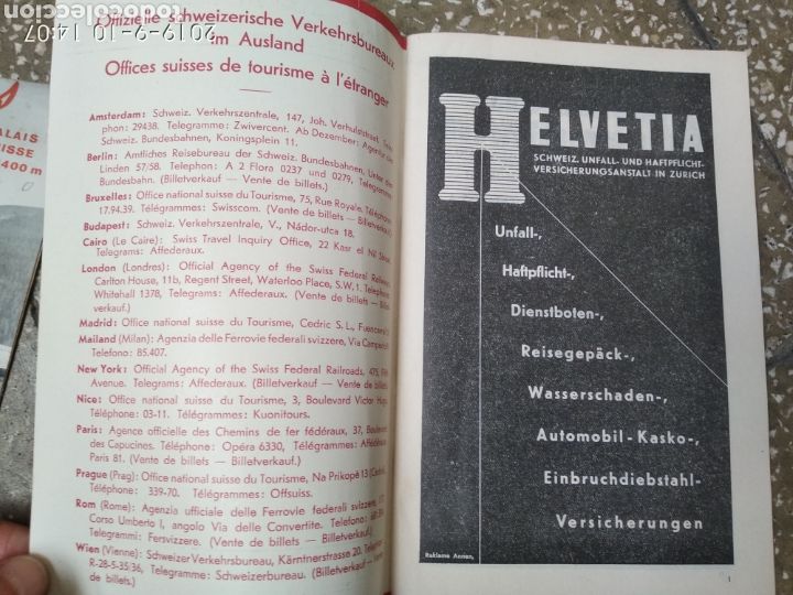 L&iacute;neas de navegaci&oacute;n: 1936 suisse chemins de fer - Foto 3