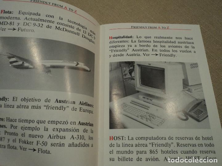 L&iacute;neas de navegaci&oacute;n: FOLLETO DE AUSTRIAN AIRLINE - Foto 2
