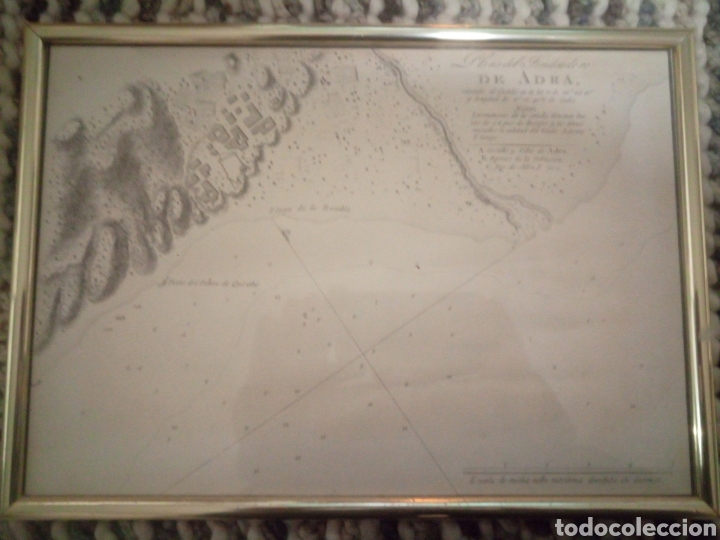 L&iacute;neas de navegaci&oacute;n: Carta n&aacute;utica de Adra - Foto 1