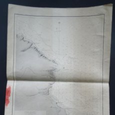 Líneas de navegación: PLANO DE LA ENSENADA Y FONDEADERO DE LASTRES - SECCIÓN HIDROGRAFÍA 1927, Nº 474 A, CORREGIDO EN 1962