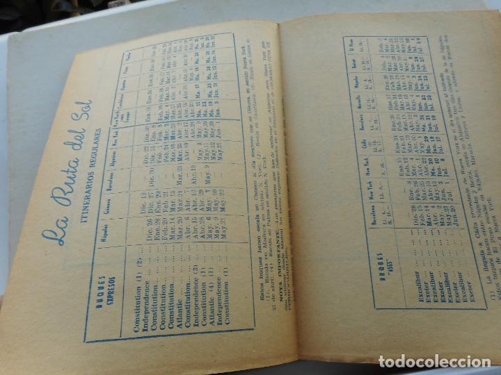 L&iacute;neas de navegaci&oacute;n: AMERICAN EXPORT LINES.ITINERARIOS 1964 - Foto 3