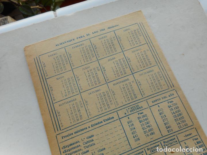 L&iacute;neas de navegaci&oacute;n: AMERICAN EXPORT LINES.ITINERARIOS 1964 - Foto 4
