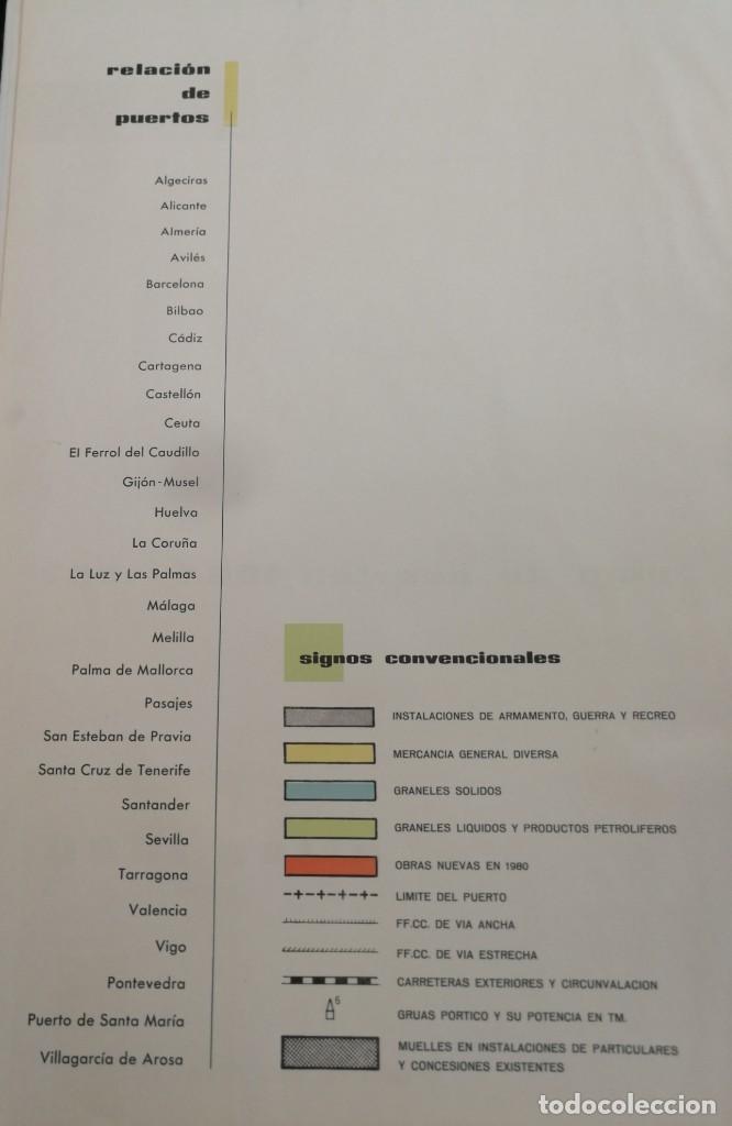 L&iacute;neas de navegaci&oacute;n: Atlas plan de puertos 1964 - 1967 - Foto 6