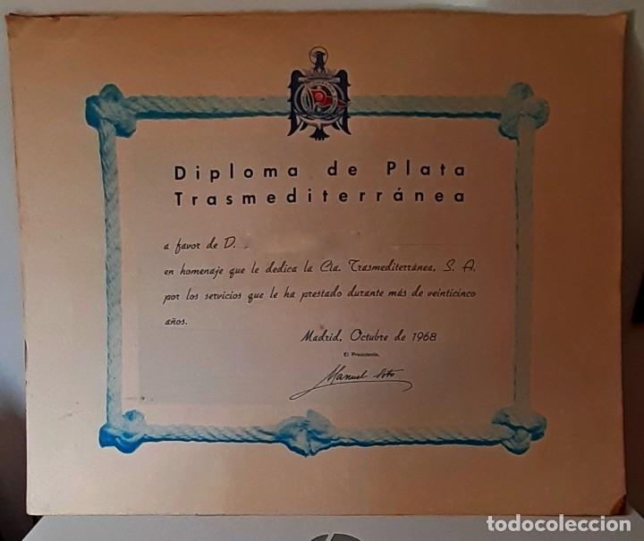 L&iacute;neas de navegaci&oacute;n: DIPLOMA C&Iacute;A TRANSMEDITERR&Aacute;NEA - Foto 1
