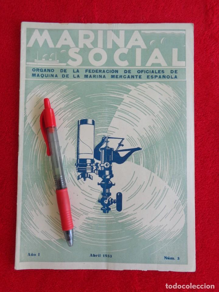 L&iacute;neas de navegaci&oacute;n: MARINA SOCIAL - NUMEROS 3-4-5-6 DE 1933 - Foto 5