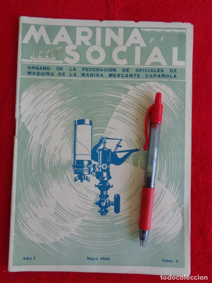 L&iacute;neas de navegaci&oacute;n: MARINA SOCIAL - NUMEROS 3-4-5-6 DE 1933 - Foto 7