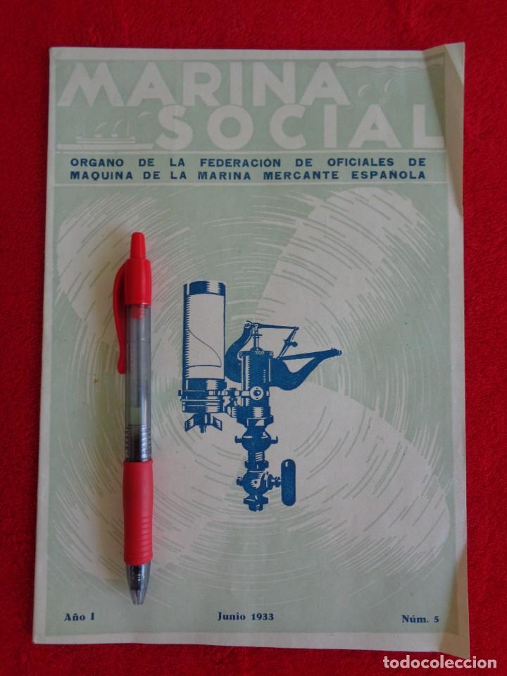 L&iacute;neas de navegaci&oacute;n: MARINA SOCIAL - NUMEROS 3-4-5-6 DE 1933 - Foto 10