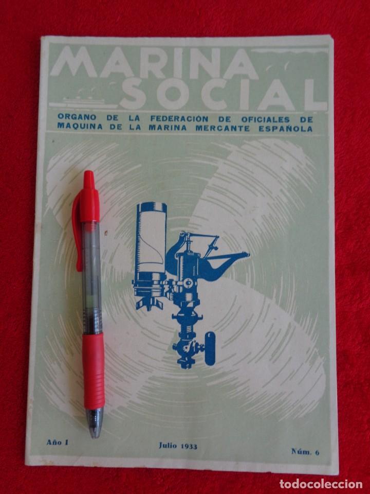 L&iacute;neas de navegaci&oacute;n: MARINA SOCIAL - NUMEROS 3-4-5-6 DE 1933 - Foto 13