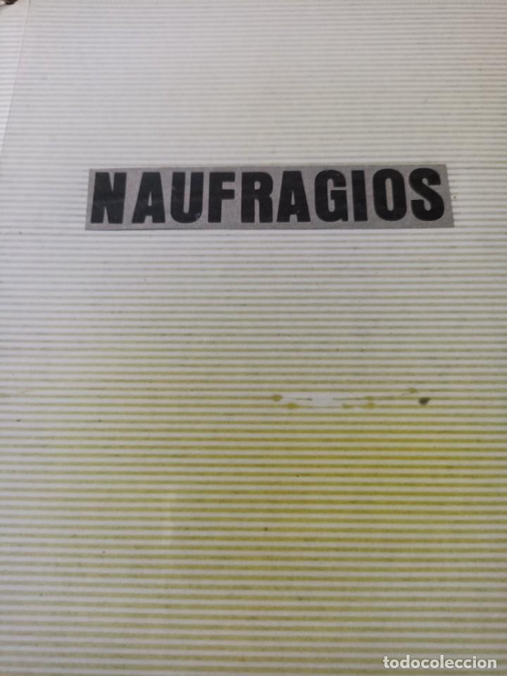 RECORTES DE PRENSA DE NAUFRAGIOS. ALBUM. (Coleccionismo - Líneas de Navegación)