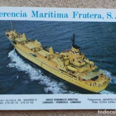 Líneas de navegación: CALENDARIO GERENCIA MARITIMA FRUTERA DE 1983. Lote 303013488