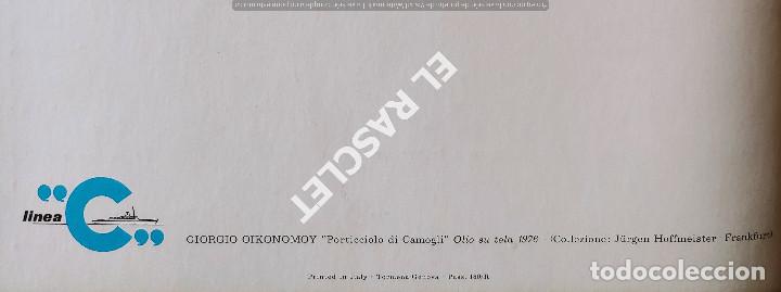 L&iacute;neas de navegaci&oacute;n: ANTIG&Uuml;A CARTA MENU - LINEA GIORGIO OIKONOMOY - A&Ntilde;O 1979 - - Foto 3