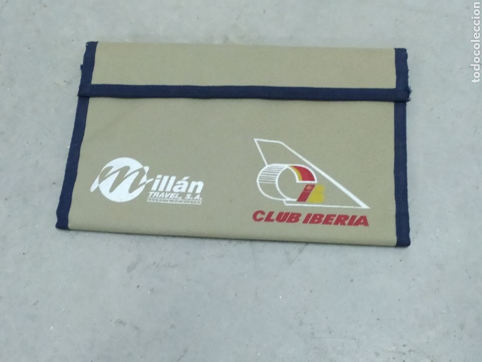 L&iacute;neas de navegaci&oacute;n: Cartera portadocumentos de Iberia para guardar billetes - Foto 1