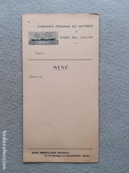 L&iacute;neas de navegaci&oacute;n: Compa&ntilde;&iacute;as Peruana de vapores y dique del Callao. - Foto 1