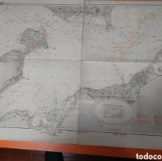Líneas de navegación: CARTA NAUTICA DEL MAR BÁLTICO LANGELAND-DARSS AÑO 1984