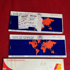 Billetes De Avion A os 80 Iberia Iata Compra Venta En Todocoleccion billetes-de-avion-a-os-80-iberia-iata-compra-venta-en-todocoleccion