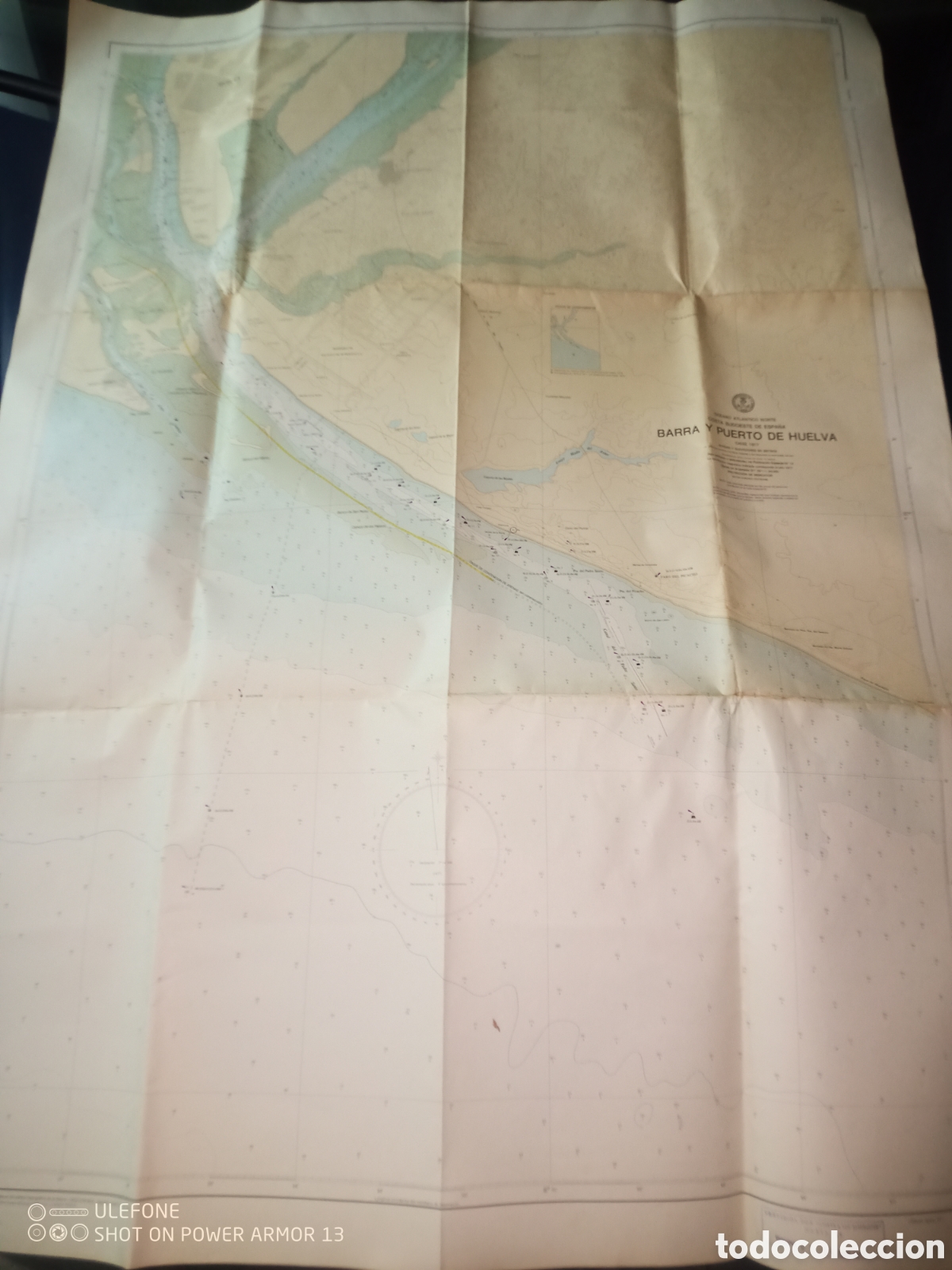 L&iacute;neas de navegaci&oacute;n: Carta n&aacute;utica Huelva - Foto 3