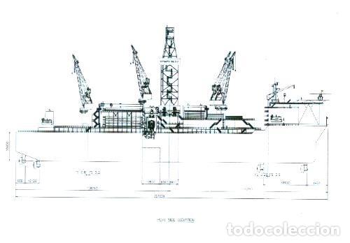 L&iacute;neas de navegaci&oacute;n: BUQUE DE PERFORACION PETROLIFERA SUBMARINA - Foto 2