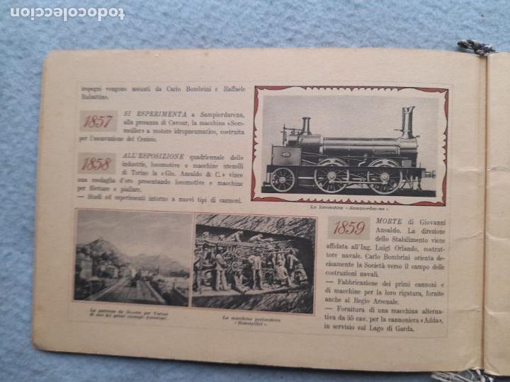 L&iacute;neas de navegaci&oacute;n: Almanaque del Centenario 1853 - 1953. Ansaldo - G&eacute;nova. Barcos. - Foto 4