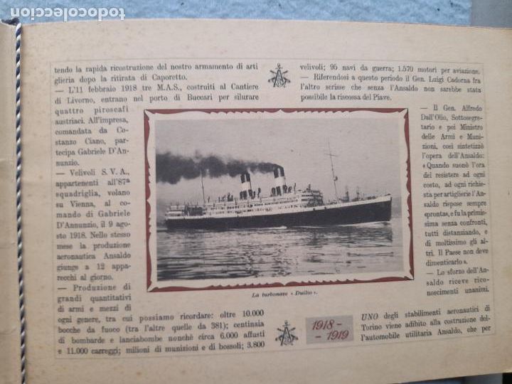 L&iacute;neas de navegaci&oacute;n: Almanaque del Centenario 1853 - 1953. Ansaldo - G&eacute;nova. Barcos. - Foto 5