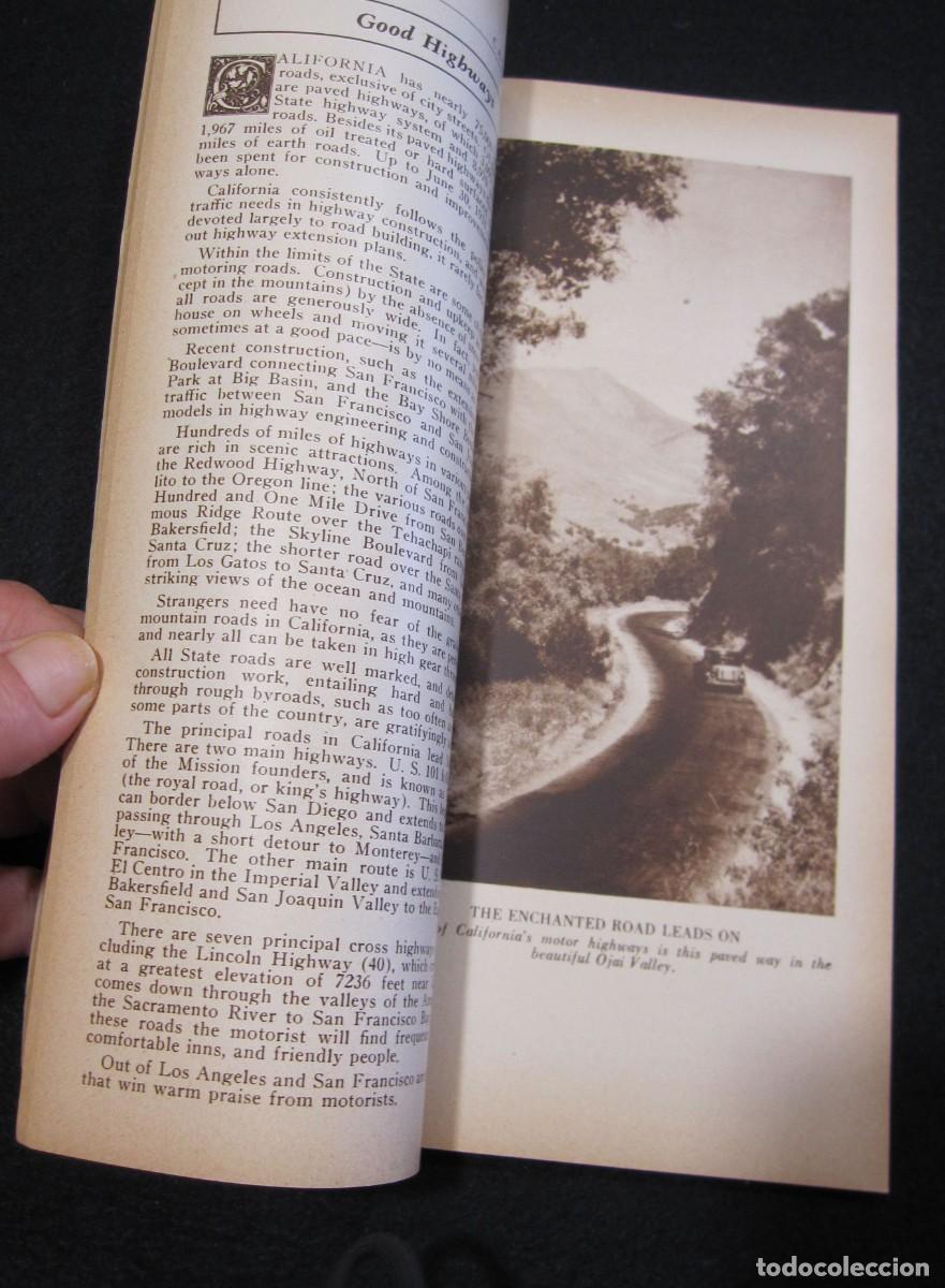 L&iacute;neas de navegaci&oacute;n: CALIFORNIA HANDBOOK. Panama Pacific Line. 1932? - Foto 6