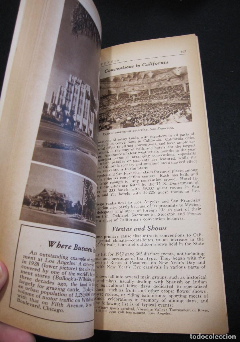L&iacute;neas de navegaci&oacute;n: CALIFORNIA HANDBOOK. Panama Pacific Line. 1932? - Foto 8